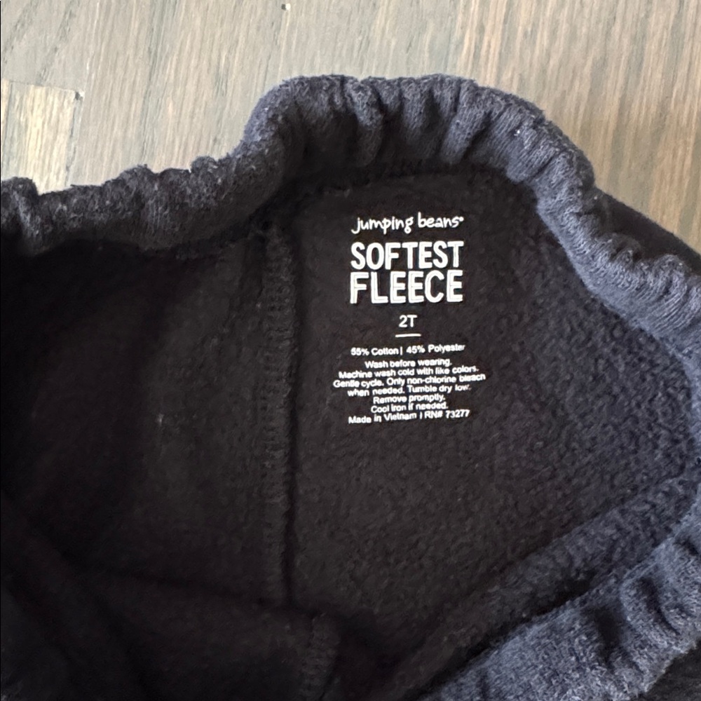 Jumping Beans Black Jogger Pants | 2T - Picture 4 of 5